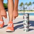 thumbnail image 2 of 20oz White Christmas Car and Camper Pattern Skinny Tumblers Stainless Steel Tumbler with Lid and Straw,Vacuum Insulated Double Wall Travel Tumbler Cups with Cleaning Brush for Coffee,Tea, 2 of 6