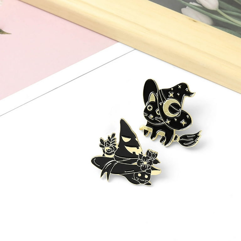 Cartoon Animal Brooch Pin, Couple Fishbone Enamel Pins For Clothes Collar,  Backpack, Metal Badge