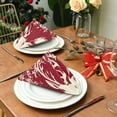 thumbnail image 3 of Napkin Satin Napkin 20*20Inchx6 Kitchen Towel Dinner Plate Towel Decorative Towel Napkin Tea Towel Suitable For Kitchen Table Christmas Style Deer, 3 of 8