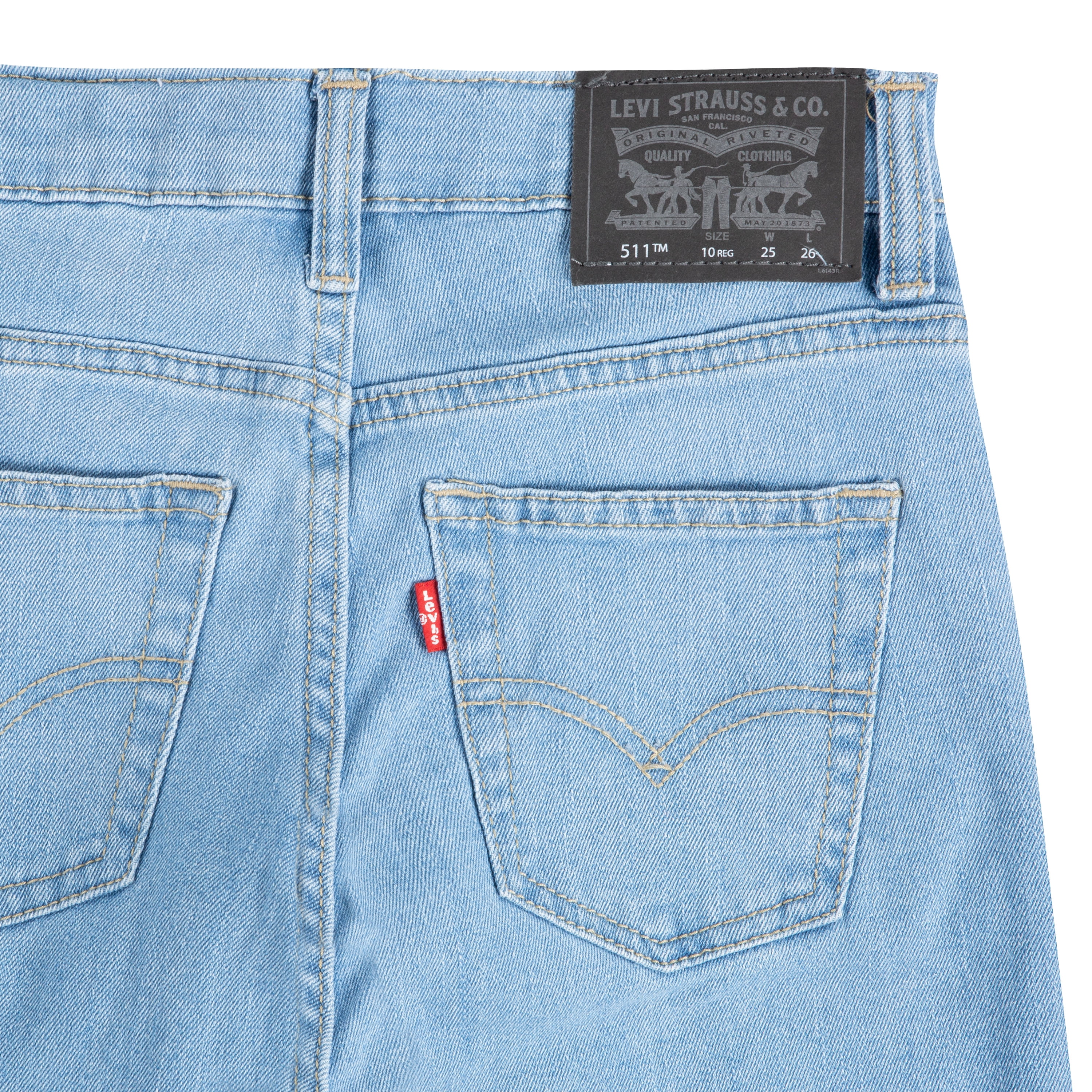 Levi Boys 511 Slim Fit Performance Denim Jeans, Sizes 8-20