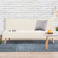 thumbnail image 5 of Stretch Sofa Bed Cover, Couch Slipcover Fit Length 75"-83", Pine Green, 5 of 6