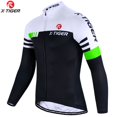 thumbnail image 3 of X-TIGER - Maillot de ciclismo de manga larga de alta calidad para ciclismo de montaña, ropa deportiva para ciclismo de montaña, camiseta de ciclismo con cremallera completa, 3 of 5