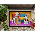 thumbnail image 3 of Carolines Treasures APH9063MAT Dalmatians Snack Time Door Mat Indoor Rug or Outdoor Welcome Mat 18x27 Doormat  27"L x, 3 of 4