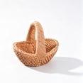 thumbnail image 2 of 1 Pc Mini Imitation Rattan Basket Miniature Woven Baskets with Handles Tiny Candy Gifts Basket Mini Flower Basket for Wedding Party Favors Crafts Decor, 2.28x2.05 Inch, Brown, 2 of 6