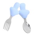thumbnail image 4 of unbranded 2-Pcs Children Silverware Toddler Utensil Fork Spoon Easy to Clean, 4 of 8