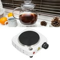 thumbnail image 1 of Electric Mini Electric Stove 500W Multifunctional Adjustable Temperature Small Hot Plate Kitchen Countertop Heater For Milk Water Coffee Tea US Plug 110V, 1 of 8