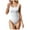 White, variant on Penkiiy Women's Bodysuits Sexy Ribbed Sleeveless Shapewear Tank Tops Bodysuits