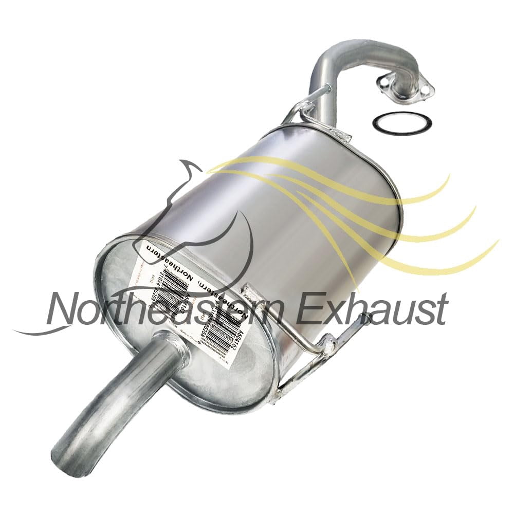 Northeastern Exhaust Rear Muffler Fits 2014-2018 Nissan Versa Note 1.6L Hatchback | Direct Fit | Free Gasket Included