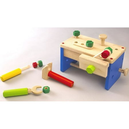 Wonderworld Work Bench 'N' Box Portable Play Carpentry Set