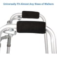 thumbnail image 2 of Padded Walker Hand Grips, Soft Comfortable Cushion Rollator Handle Covers Walker Grip Pads For Walker Rollator Crutch Wheelchair, Non-slip Breathable, 2 of 5