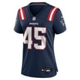 thumbnail image 2 of Women's Nike Monty Rice Navy New England Patriots Game Jersey, 2 of 7