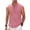 Pink, variant on Dxzfnsa Men's Vests Mens Lightweight Sleeveless Solid Color Half-buttoned Pullover Tops Quick Dry Round Neck Moisture Wicking Sports Tank Tops