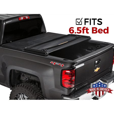 Gator ETX Tri-Fold (fits) 2019 Chevy Silverado GMC Sierra 6.5 FT Bed New Body Only Tonneau Truck Bed Cover Made in The USA