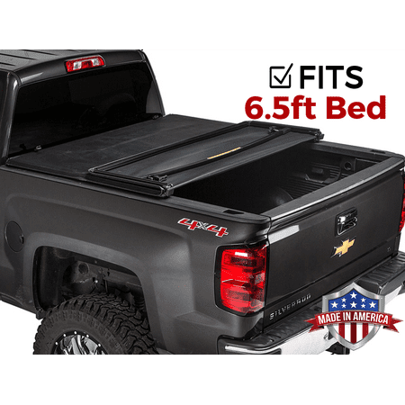 Gator ETX Tri-Fold (fits) 2019 Chevy Silverado GMC Sierra 6.5 FT Bed New Body Only Tonneau Truck Bed Cover Made in The USA 59116