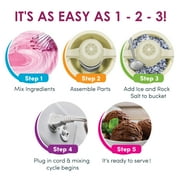 Elite EIM-924L 4-Qt. Old Fashioned Electric Ice Cream Maker