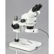 AmScope SM-1BS-144S Professional Binocular Stereo Zoom Microscope, WH10x Eyepieces, 7X-45X Magnification, 0.7X-4.5X Zoom