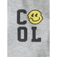 thumbnail image 3 of The Children's Place Boys Short Sleeve Snug Fit Cool Emoji Plaid Pajamas, Sizes XS-XXL, 3 of 3