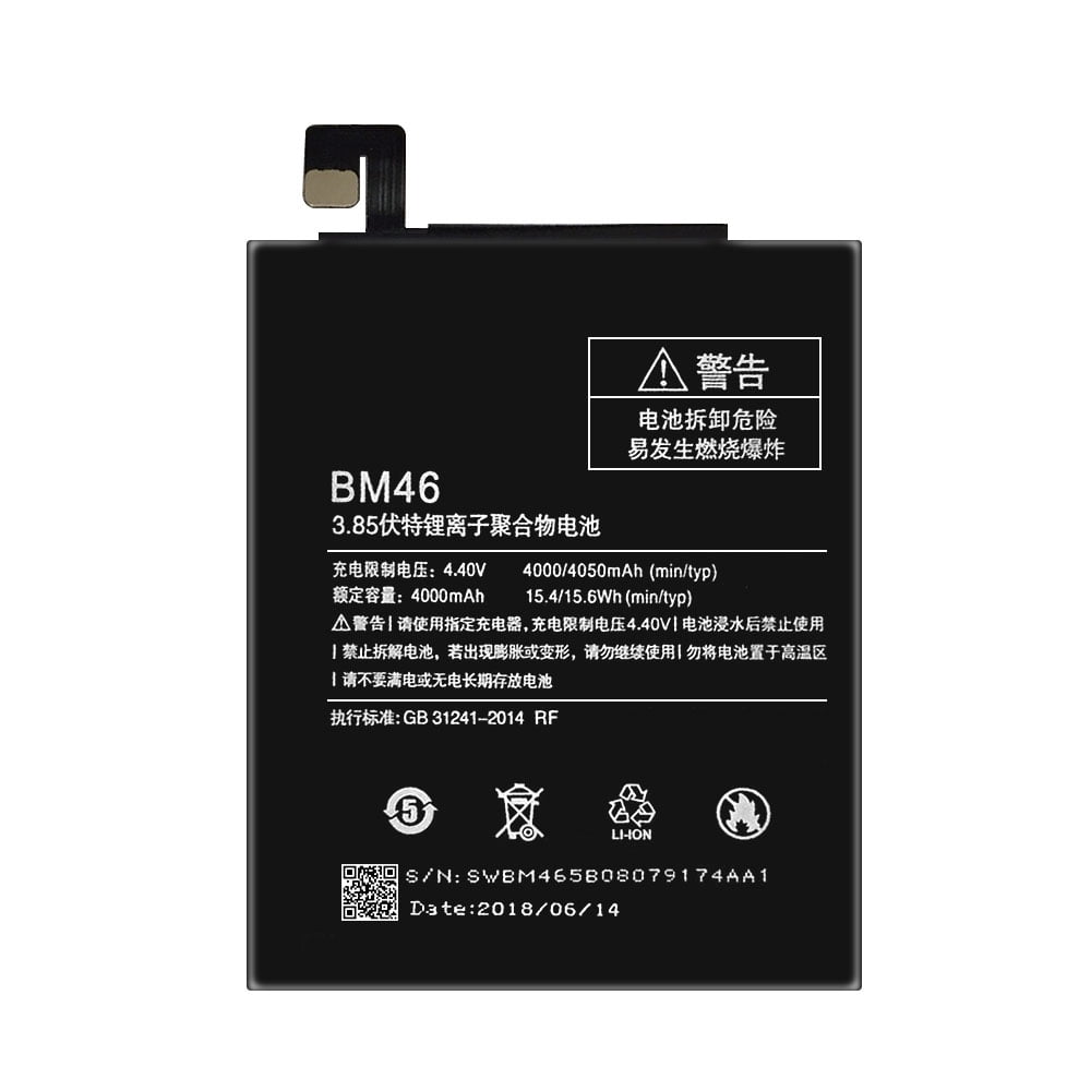 Pro/Prime Kit Herramientas/Tools Bateria BM46 para Xiaomi Redmi Note 3 