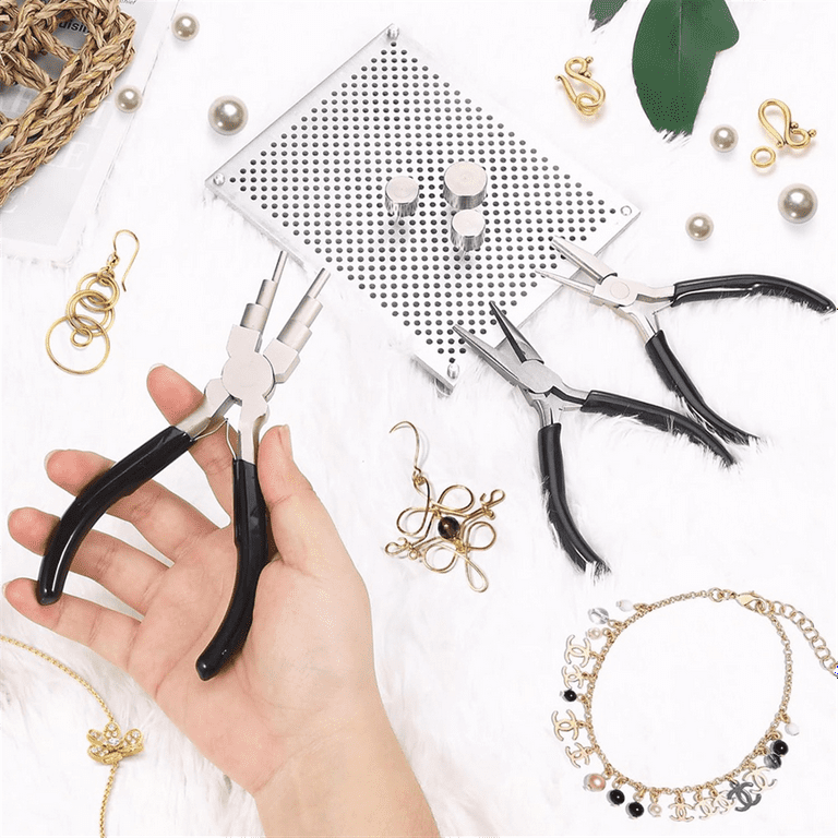 Wire Wrapping Kit Wire Clamp with in Wire Bending Pliers with