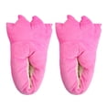 thumbnail image 4 of Pantoufles en Peluche pour Femmes Adultes Chaussures Drôles Patte d'Animal Monstre, 4 of 4