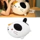 thumbnail image 4 of Almohada de felpa de gato suave ANGGREK juguete de peluche lindo para dormitorio sala de estar oficina, 4 of 8