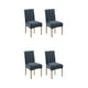 thumbnail image 3 of Fundas elásticas para sillas de comedor Inteprter 2 piezas azul brumoso, 3 of 6
