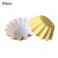 thumbnail image 2 of MesaSe 50Pcs Anti-slip Muffin Cup Solid Color Paper Microwave Safe Cupcake Liner Kitchen Tools, 2 of 9