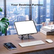 LUVNIMB Adjustable Computer Stand Foldable Laptop Bracket for Desk 360 Degree Rotatable Computer Stand for Notebook Laptop
