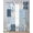 Blue, variant on Boho Spring Floral Sheer Curtains 63 Inch Length 2 Panels Set for Living Room/Bedroom, Retro Flowers Plants Patchwork Grid Green Kitchen Curtains Grommet Curtains Window Treatments 42"x63"x2