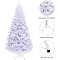 thumbnail image 4 of Árbol de Navidad SPSUPE Pino artificial PVC blanco 2,3 m con soporte, 4 of 7