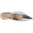 thumbnail image 4 of 27 EDIT Naturalizer Women's Elaine Slingback Pointed Toe Pump Silver 12M, 4 of 5