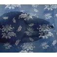 thumbnail image 5 of oneOone Viscose Chiffon Blue Fabric Floral & Sewing Craft Projects Fabric Prints By Yard 42 Inch Wide, 5 of 5