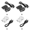 thumbnail image 3 of HDMI-Compatible con el convertidor de salida de video adaptador VGA con 3,5 mm Audio Jack Mini PC Laptop DVD Cámara DVD Reproductor multimedia Suministros negros en caso de sweethay EL005765-01, 3 of 6