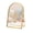 mediumsize, variant on Remembrance Frame with Clear Panel and Gold Tone Arch Border, Tabletop Memory Decor for Nursery or Home Display
