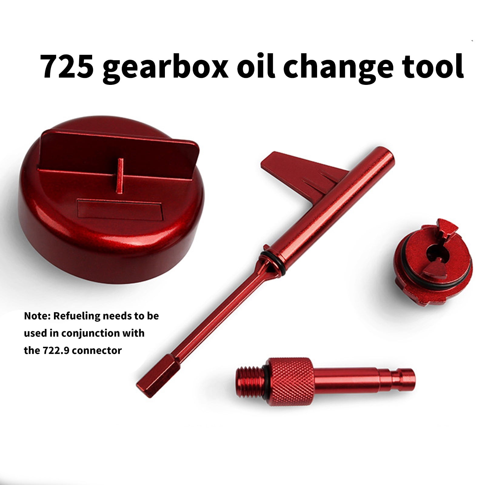 Transmission Oil Change Tool Metal Oil Filler Transmission Fluid Refilling Equipment With Case For 725.0 9 Speed Car