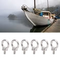 thumbnail image 1 of Stainless Steel , M6 Eye Screw  Stainless Steel  And Burr-free Fastener  For Fastener Accessory, 1 of 8