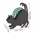 thumbnail image 2 of GOOHOCHY Support en Fer pour Chat, Décoration pour Salon 1Ensemble, 2 of 8