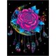 thumbnail image 1 of JM Kits de pintura de diamante atrapasueños 5D redondo completo taladro diamante pintura arte para adultos niños DIY rosa diamante Dotz pintura por números cristal gema arte decoración de pared para principiantes JM, 1 of 5