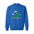 thumbnail image 1 of Awkward Styles Leprechaun and Dinosaur Sweatshirt St. Patrick's Day Sweater Irish Gifts Irish Sweatshirt Dinosaur Sweater Saint Patrick Sweatshirt St. Patrick's Day Outfit Gifts from Ireland, 1 of 5