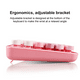 thumbnail image 5 of Teclado inalámbrico Bluetooth Teclado de máquina de escribir Compatible con Android, Windows, PC, Perfer para teclados de hogar y oficina Adepaton 2033481-2, 5 of 9
