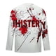 thumbnail image 4 of Amzcrzy - Sudadera Para Hombre, Estilo Casual, Cuello Redondo, Manga Larga, Para Halloween, Con Estampado De Moda, Blusa, Color Gris, L, 4 of 5