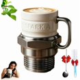 thumbnail image 1 of wonima02 Spark Plug Mug,Spark Plug Coffee Mug,Ceramic Coffee Cup For Car Lovers,Novelty Mechanical Style Cup,Perfect Birthday Christmas Gifts For Gearheads, Collectors (1pcs), 1 of 1