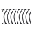 thumbnail image 1 of 20 Piezas 4 PWM Extensión del Ventilador Cable de Alimentación Conector Estuche Macho Una Hembra Cables Extensibles Compatibles con Ventilador de 4 / 3, 1 of 6