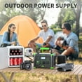 thumbnail image 3 of EBL 1000W Portable Power Station, 999Wh Solar Generator, 60W USB-C PD Fast Charge for Camping, Home, RV, 3 of 9