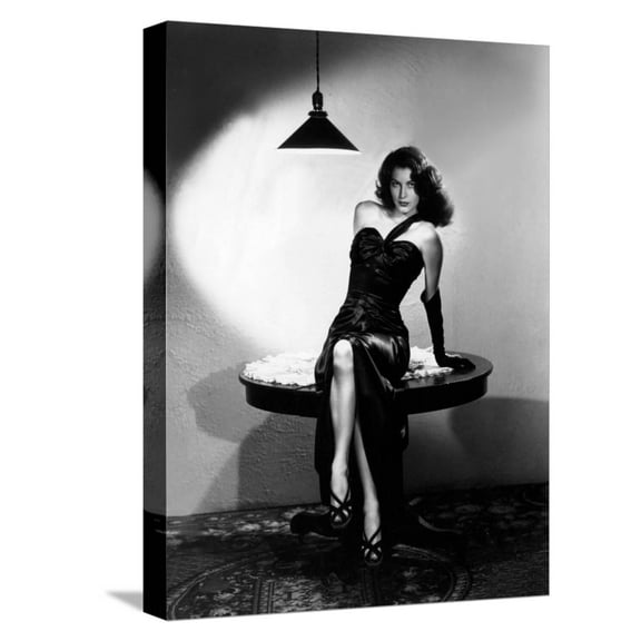 Art.com The Killers, Ava Gardner, 1946 Stretched Canvas Print Wall Art, 12" x 16"