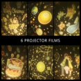 thumbnail image 4 of Starry Sky Projector Music Night Light, USB Night Light Starry Sky Projector Lamp con 6 temas únicos Xemadio LN-0847, 4 of 8