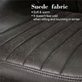 thumbnail image 6 of XIZZI Ergonomic Computer High Back Chair, Adjustable Office Desk Chairs Home Suede Fabric Chair-Dark Gray, 6 of 8