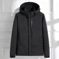 thumbnail image 6 of Enjoytime Raincoat for Women Waterproof Lightweight Windbreaker with Hood Loose Outdoor Cycling Bike Windproof Rain Jacket with Pockets, 6 of 8