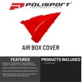 thumbnail image 2 of Polisport Resty Air Box Cover-OEM Replica Red Side Panels in Durable Gloss Polypropylene for Beta RR250/300 2T and 350/400/450 4T (2018-2019) Motocross/Enduro Dirt Bike Parts for Superior Protection, 2 of 9