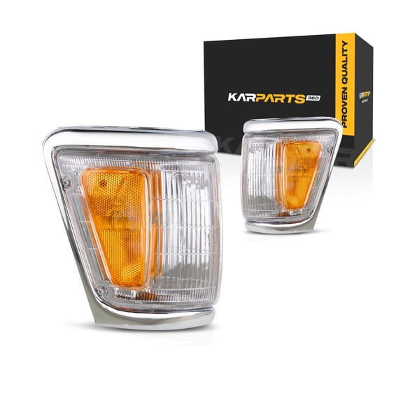 For 1992 93 94 1995 Toyota Pickup mini Signal Light Assembly Pair | TO2520129 | TO2521131 | 81620-35120 | 81610-35120